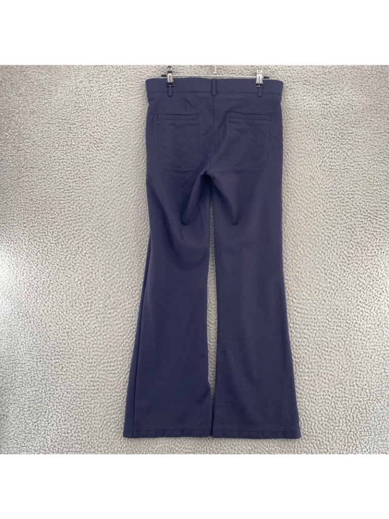 Betabrand Pants Womens Small Petite Indigo Bootcut Stretch Knit Trousers Pockets — image 3 of 8